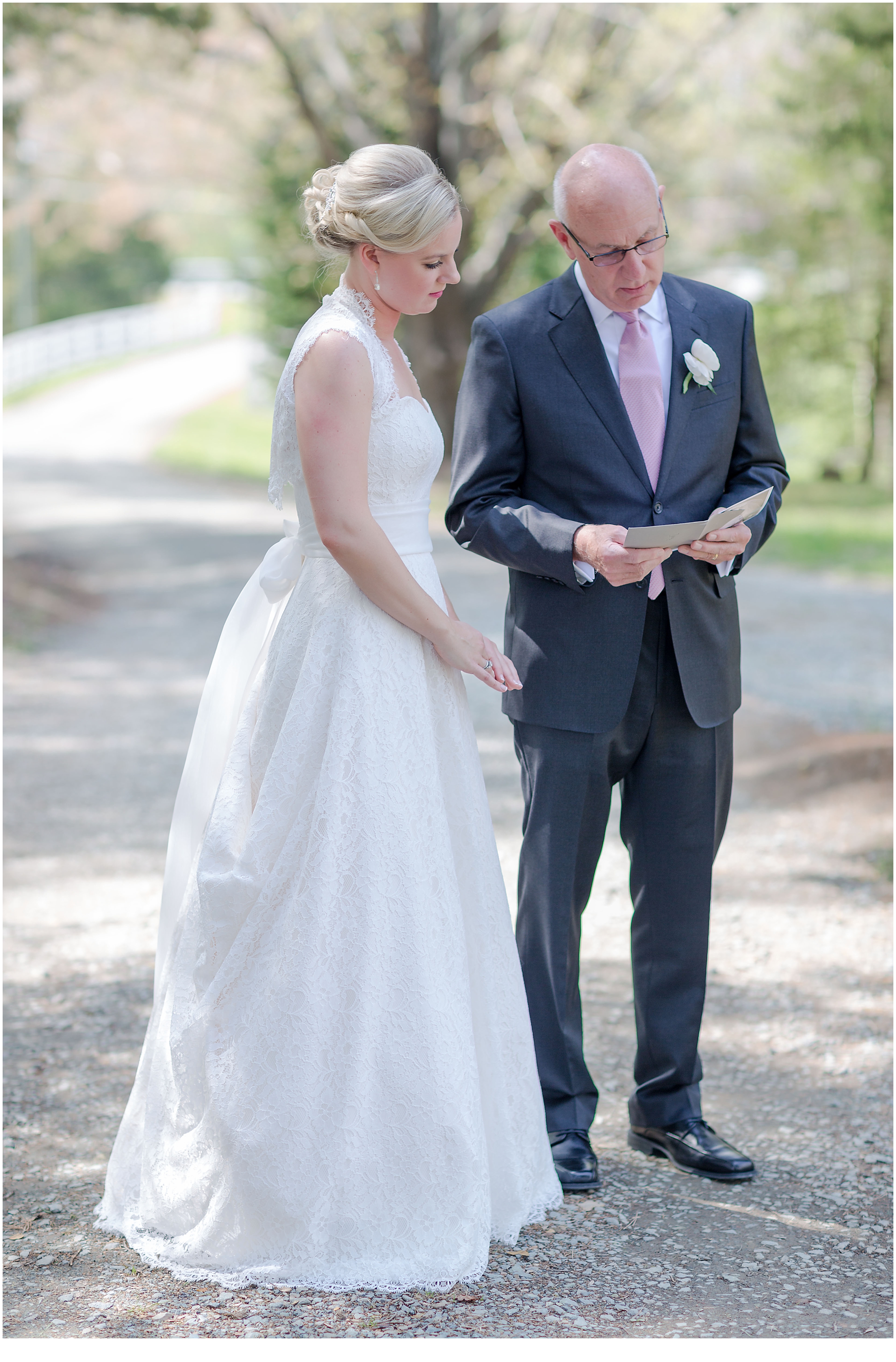 beautiful blush and grey wedding at the clifton inn