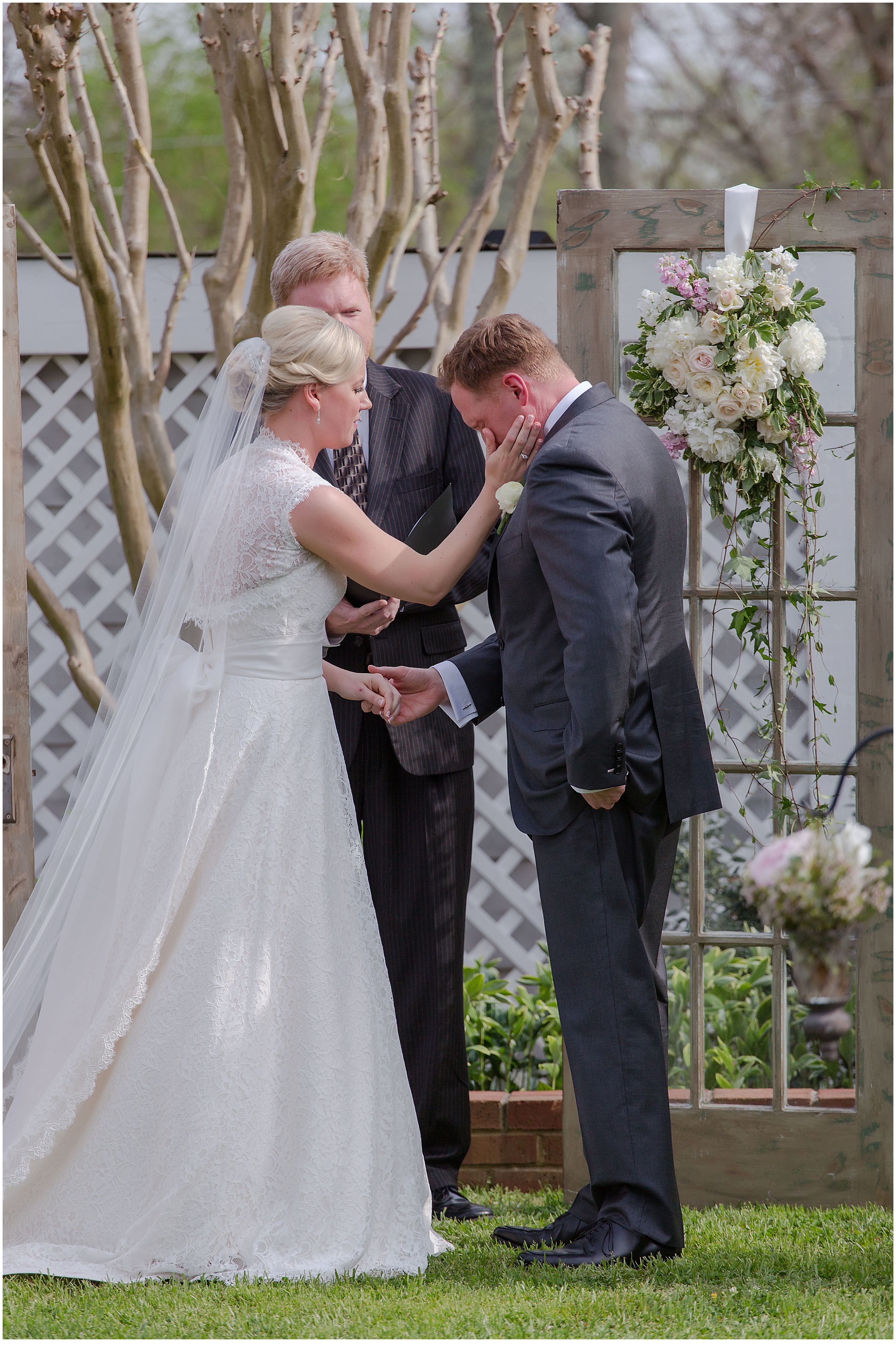 beautiful blush and grey wedding at the clifton inn