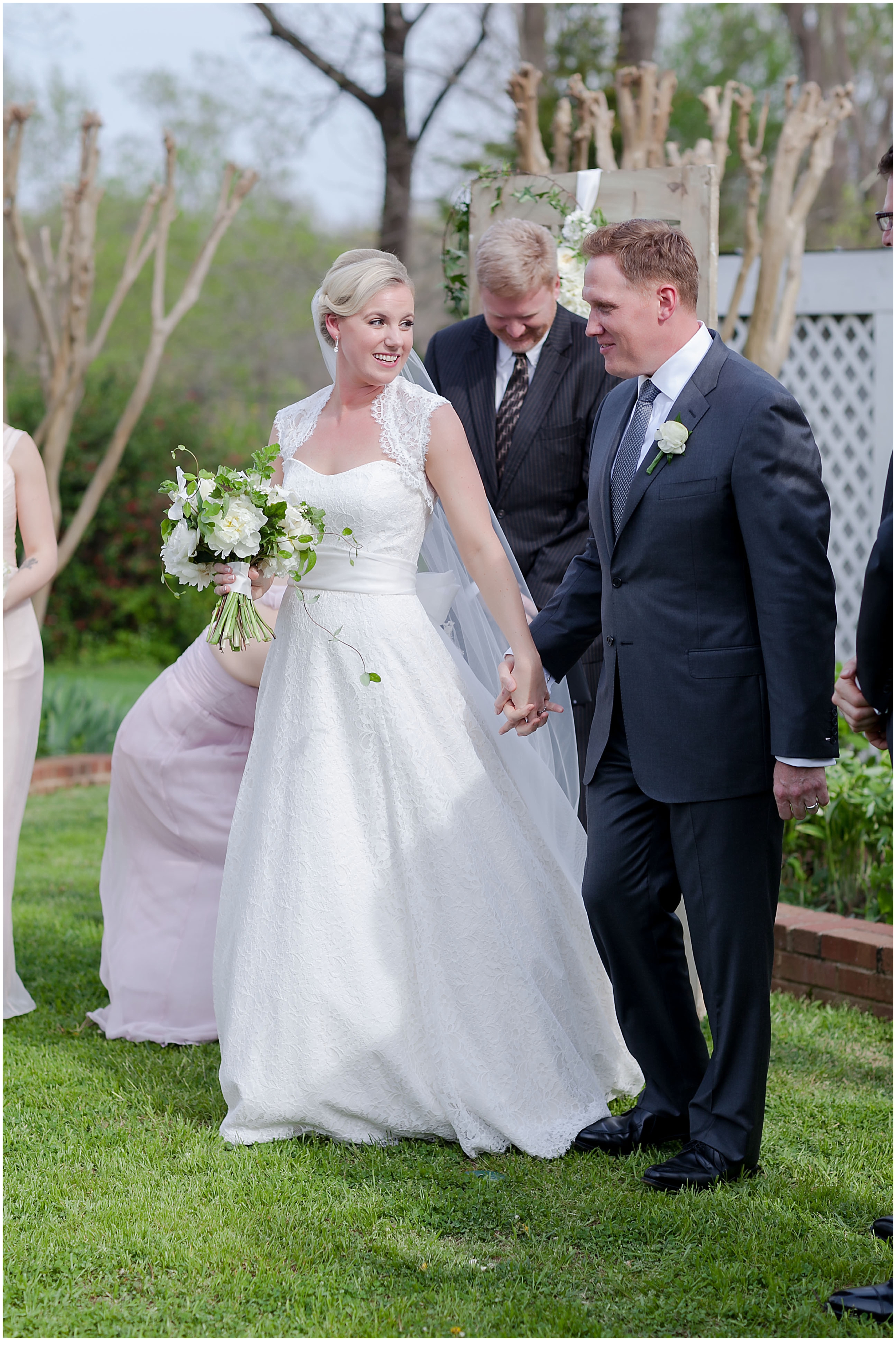 beautiful blush and grey wedding at the clifton inn