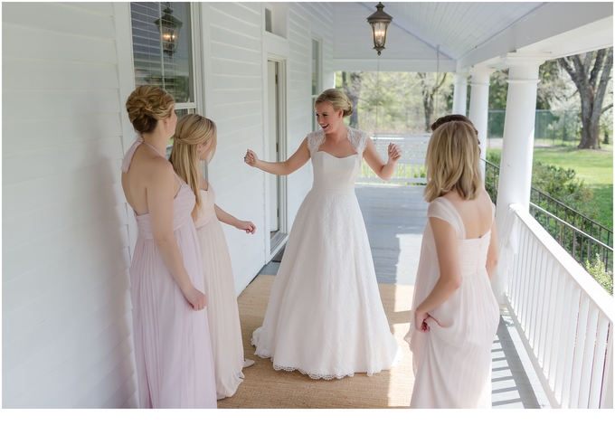 beautiful blush and grey wedding at the clifton inn