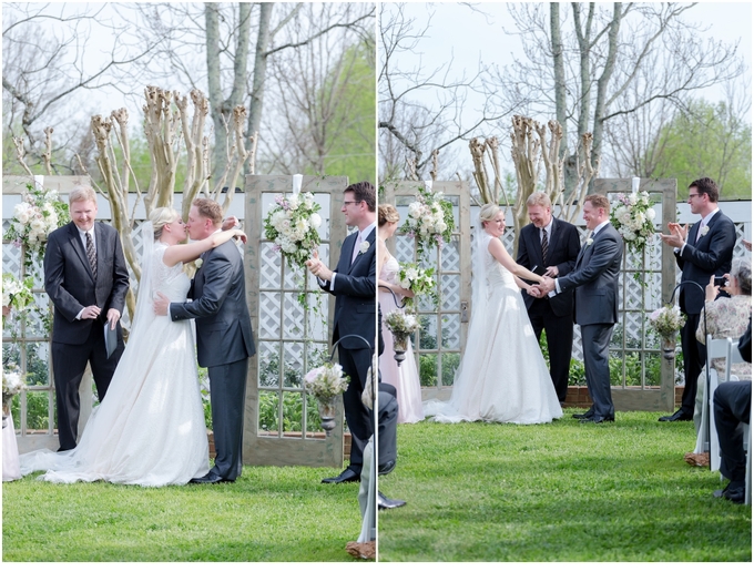 beautiful blush and grey wedding at the clifton inn