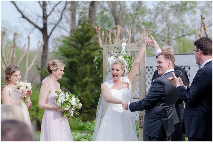 beautiful blush and grey wedding at the clifton inn