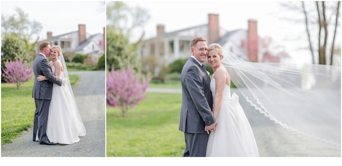 beautiful blush and grey wedding at the clifton inn