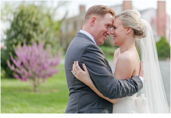 beautiful blush and grey wedding at the clifton inn