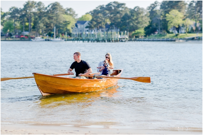 Virginia Beach, Virginia Row Boat inspired Family portraits