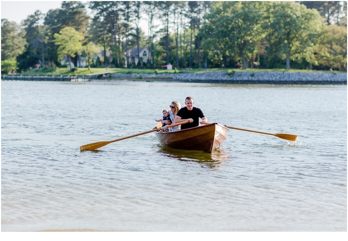 Virginia Beach, Virginia Row Boat inspired Family portraits