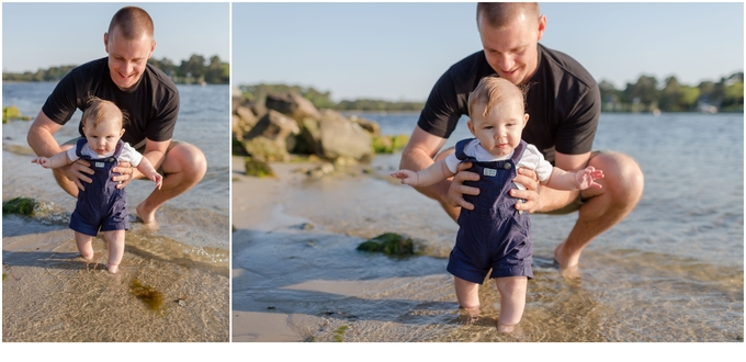 Virginia Beach, Virginia Row Boat inspired Family portraits