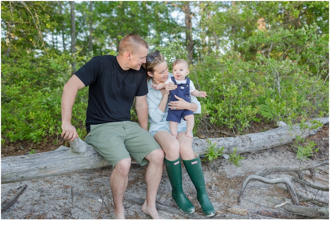 Virginia Beach, Virginia Row Boat inspired Family portraits