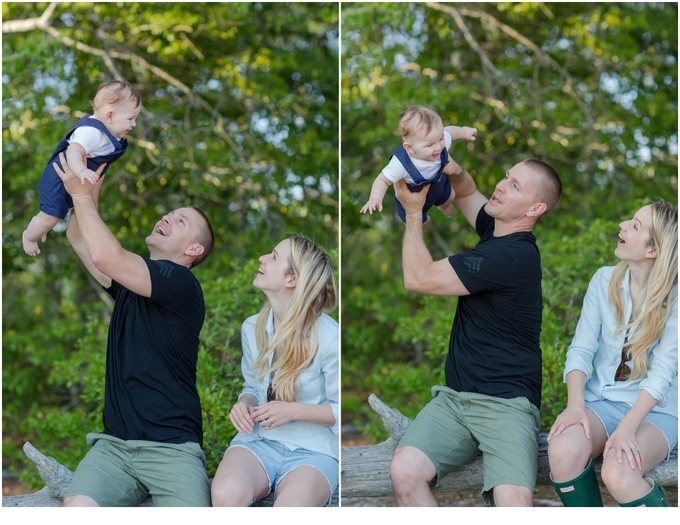 Virginia Beach, Virginia Row Boat inspired Family portraits