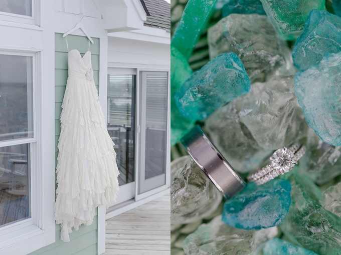 Stunning Sea Glass Cape Hatteras Wedding Brooke Tucker Photography