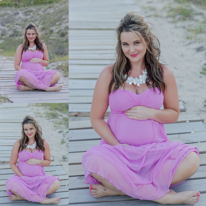 Beautiful Coastal Family maternity session with Brooke Tucker Photography