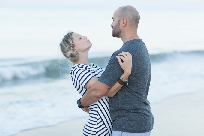 Virginia Beach Coastal Anniversary by Elizabeth Friske Photography