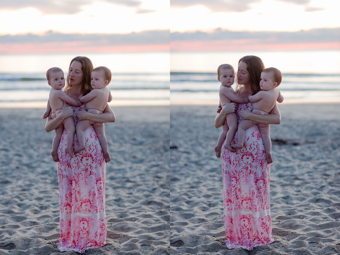 Beautiful Sunrise Surfing Cake Smash by Brooke Tucker Photography