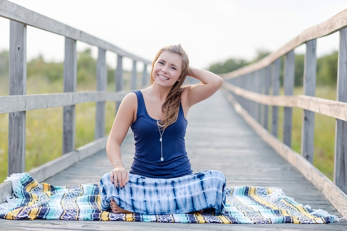 Beach Senior Portraits by Brooke Tucker Photography