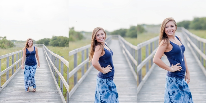 Beach Senior Portraits by Brooke Tucker Photography