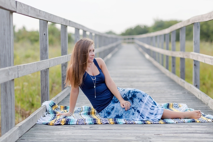 Beach Senior Portraits by Brooke Tucker Photography