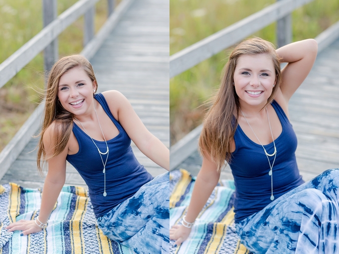 Beach Senior Portraits by Brooke Tucker Photography