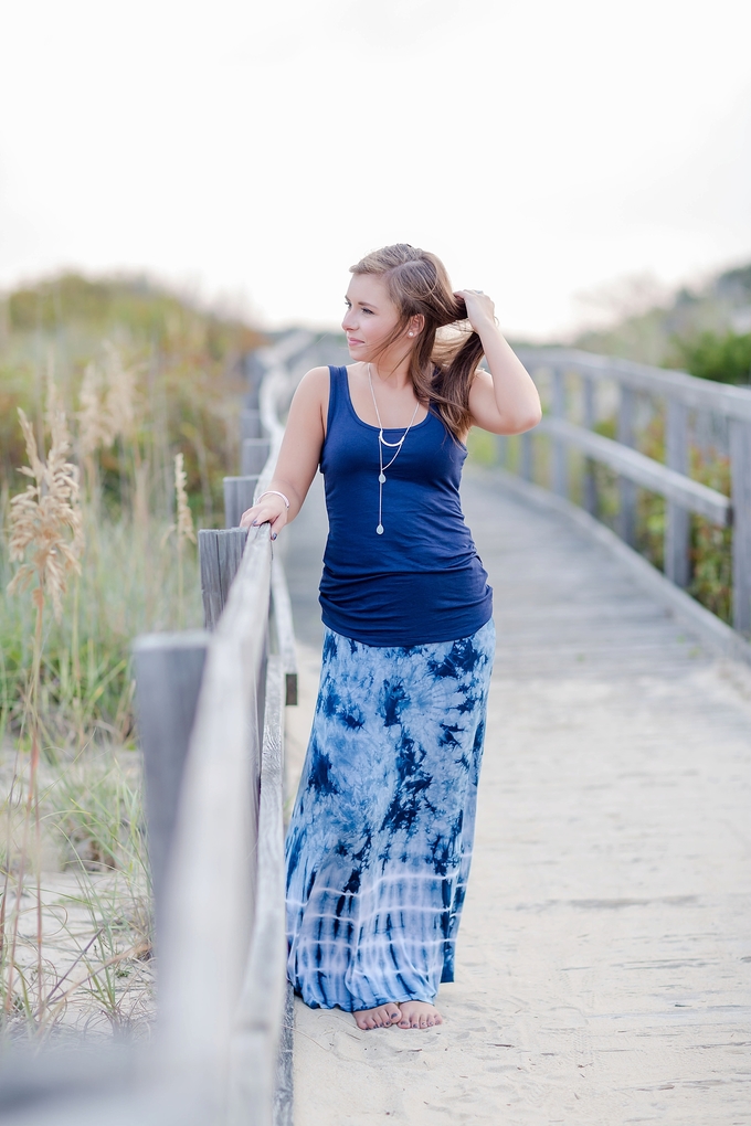 Beach Senior Portraits by Brooke Tucker Photography