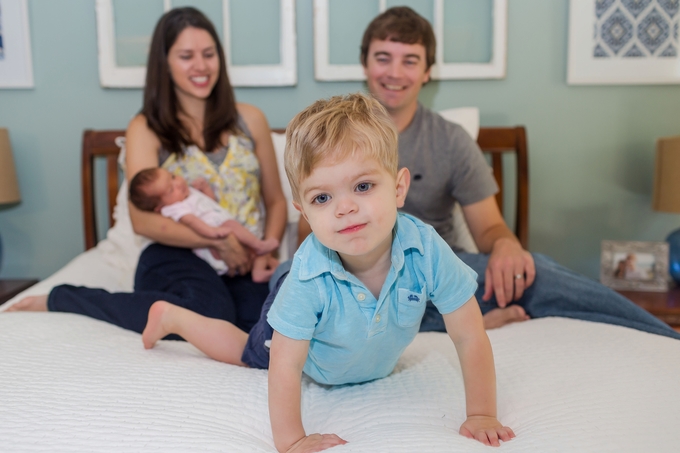 Hampton Roads Lifestyle newborn session by Brooke Tucker Photography