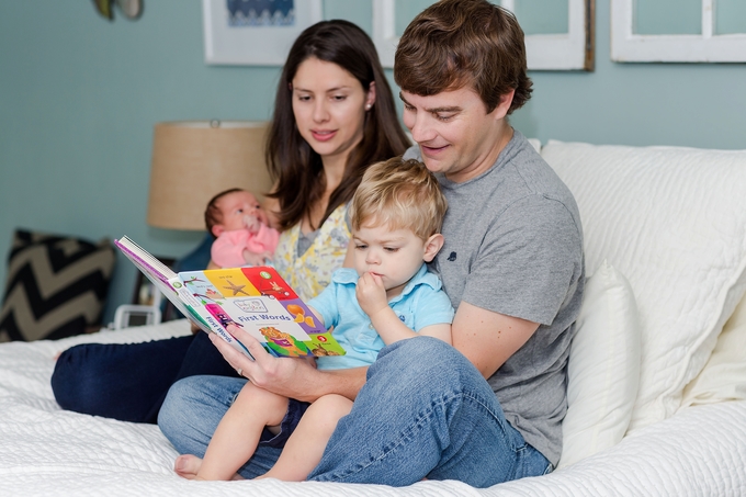 Hampton Roads Lifestyle newborn session by Brooke Tucker Photography