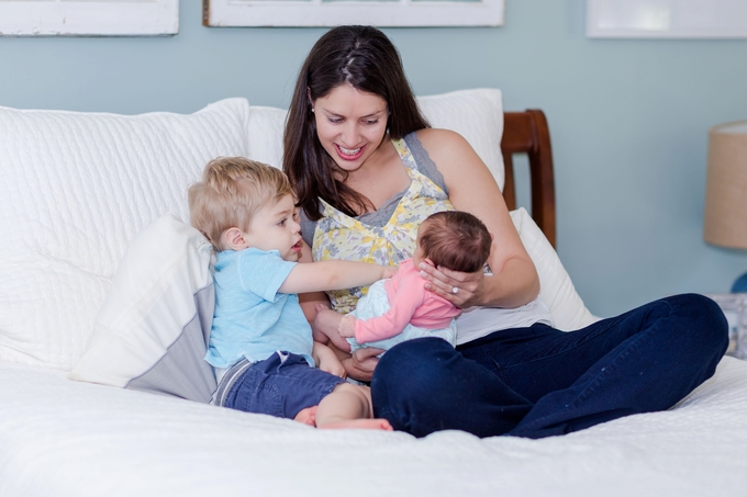 Hampton Roads Lifestyle newborn session by Brooke Tucker Photography