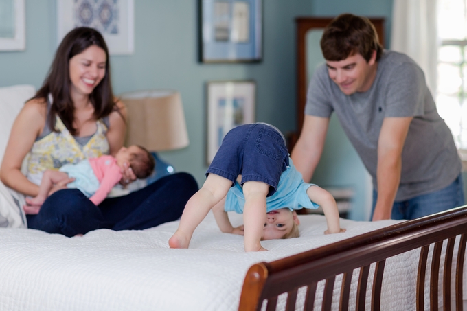 Hampton Roads Lifestyle newborn session by Brooke Tucker Photography