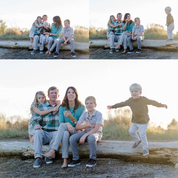 Teal and Grey Outdoor Family lifestyle photography by Brooke Tucker