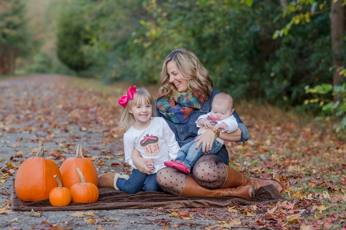 Beautiful Fall Inspired Family Photography