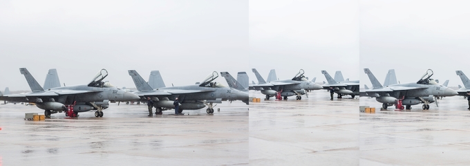 Emotional Rainy Day Navy Pilot Family Homecoming