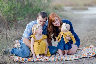 Gorgeous yellow and blue Lifestyle Family Photography by Brooke Tucker