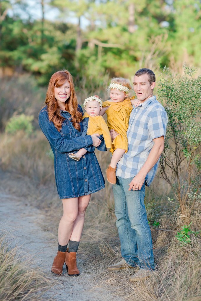 Gorgeous yellow and blue Lifestyle Family Photography by Brooke Tucker