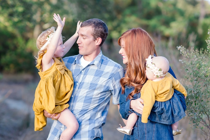 Gorgeous yellow and blue Lifestyle Family Photography by Brooke Tucker