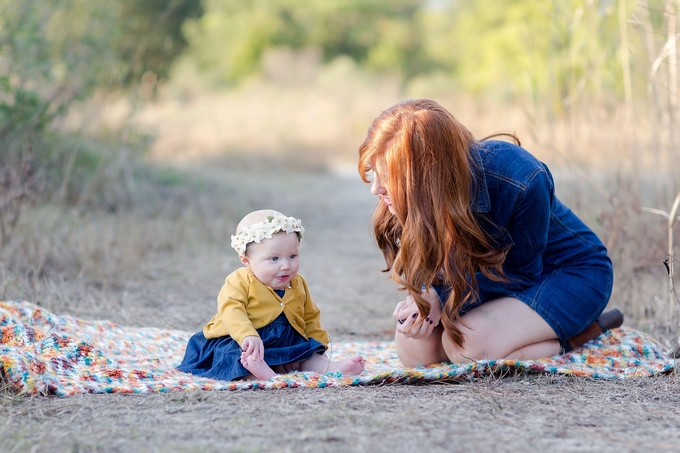 Gorgeous yellow and blue Lifestyle Family Photography by Brooke Tucker