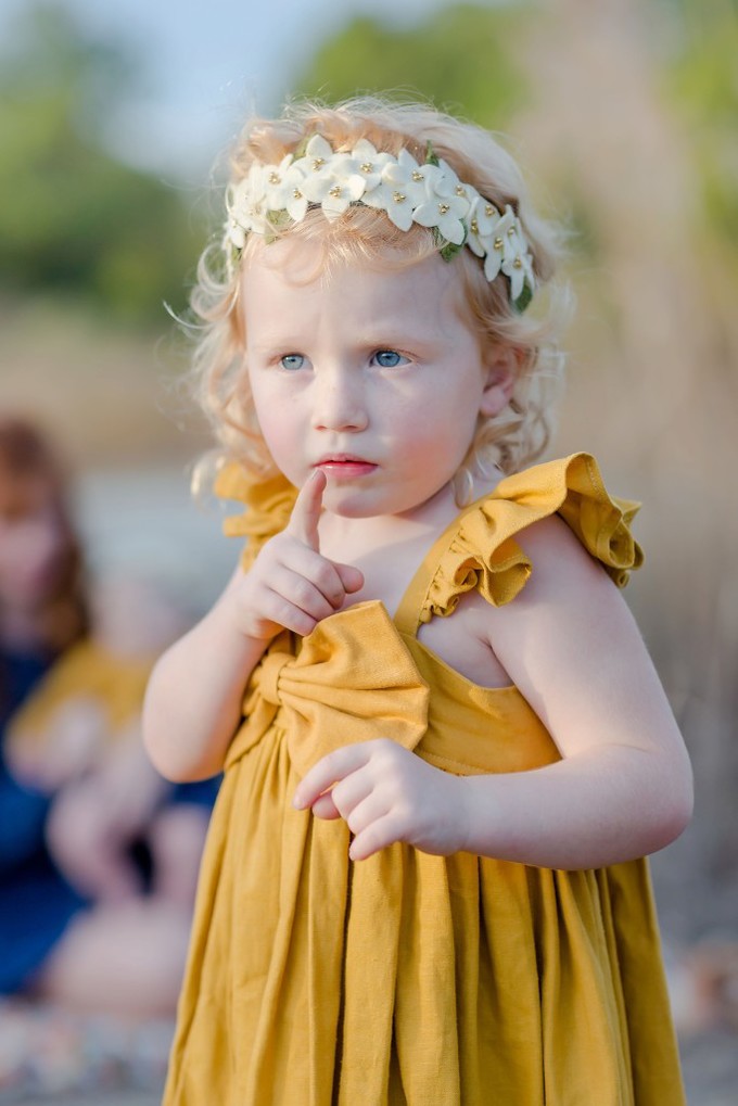 Gorgeous yellow and blue Lifestyle Family Photography by Brooke Tucker