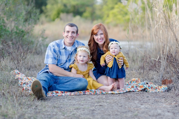 Gorgeous yellow and blue Lifestyle Family Photography by Brooke Tucker