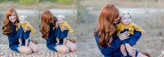 Gorgeous yellow and blue Lifestyle Family Photography by Brooke Tucker