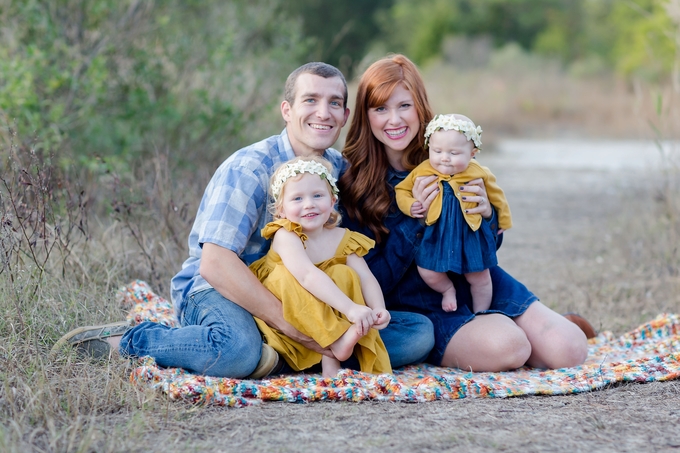 Gorgeous yellow and blue Lifestyle Family Photography by Brooke Tucker