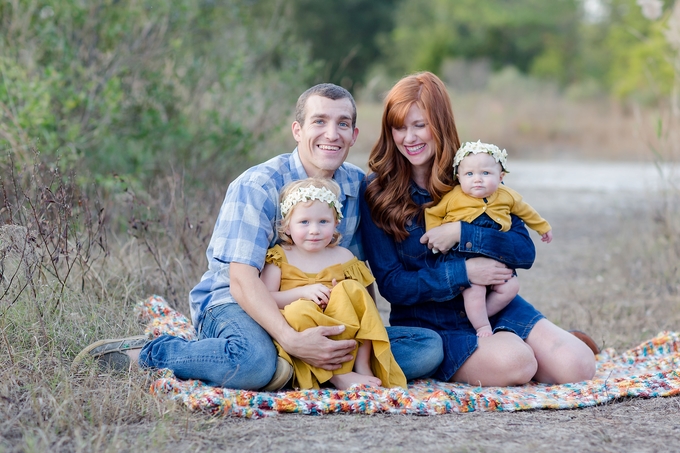 Gorgeous yellow and blue Lifestyle Family Photography by Brooke Tucker