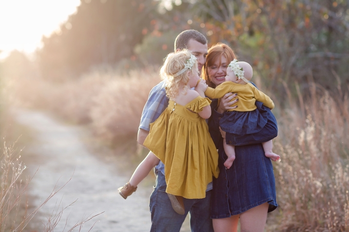 Gorgeous yellow and blue Lifestyle Family Photography by Brooke Tucker