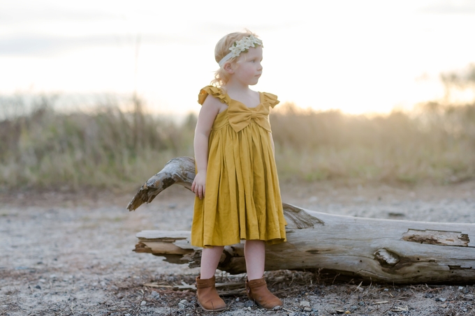 Gorgeous yellow and blue Lifestyle Family Photography by Brooke Tucker