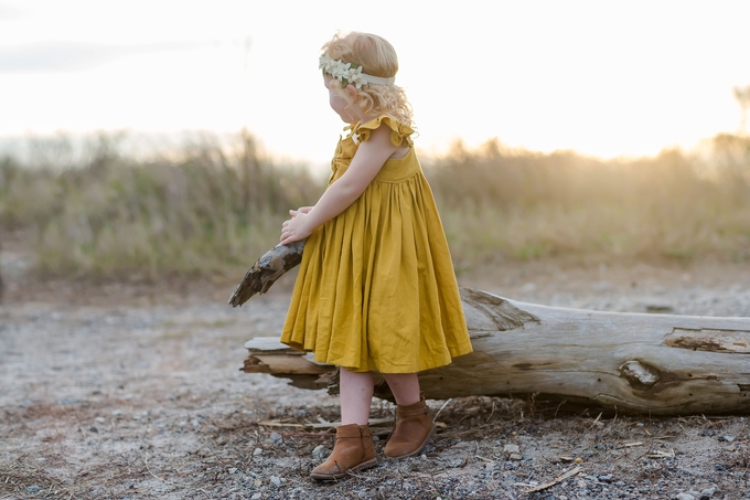 Gorgeous yellow and blue Lifestyle Family Photography by Brooke Tucker