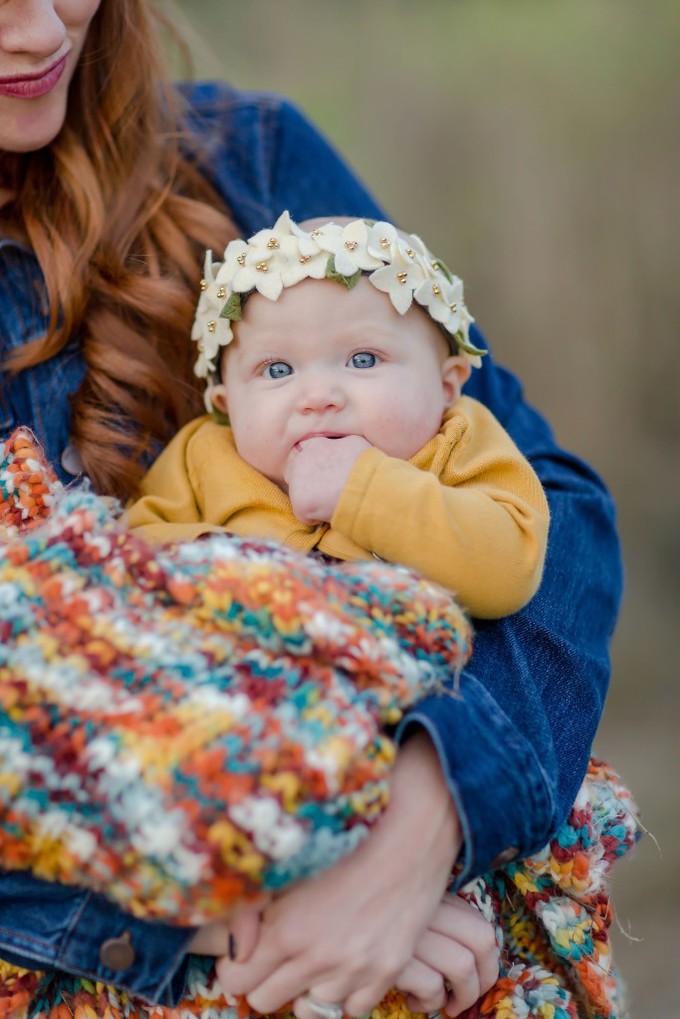 Gorgeous yellow and blue Lifestyle Family Photography by Brooke Tucker