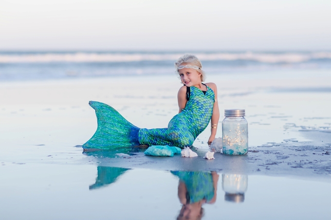 Magical Mermaid Inspired Beach Children