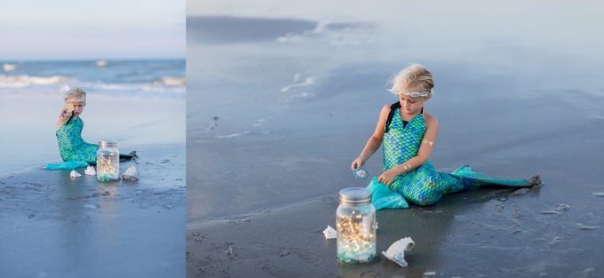 Magical Mermaid Inspired Beach Children