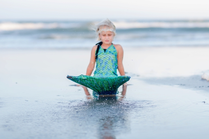 Magical Mermaid Inspired Beach Children