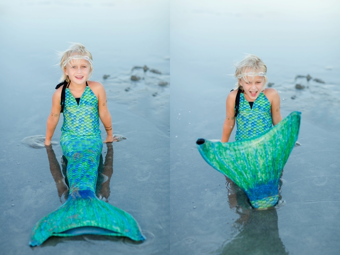 Magical Mermaid Inspired Beach Children