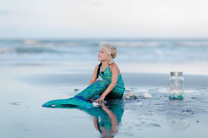 Magical Mermaid Inspired Beach Children