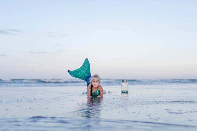 Magical Mermaid Inspired Beach Children