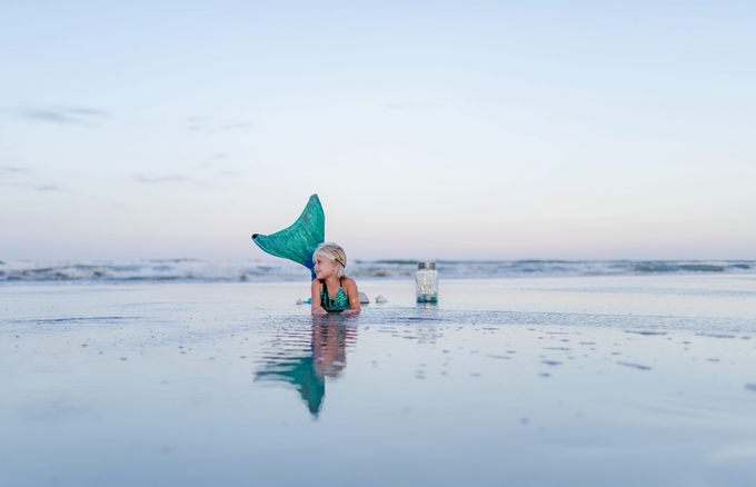 Magical Mermaid Inspired Beach Children