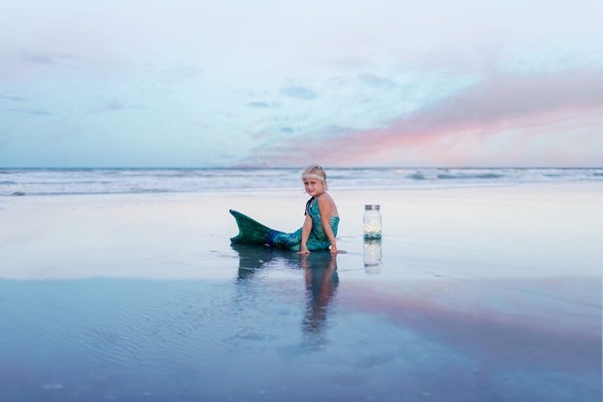 Magical Mermaid Inspired Beach Children